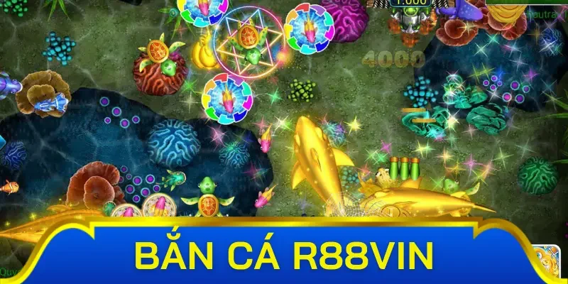 Review hệ thống sinh vật và vũ khí có trong bắn cá R88vin